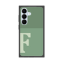 プレミアムスクエアケース［ オリジナル - initial two tone - F green ］