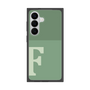 プレミアムスクエアケース［ オリジナル - initial two tone - F green ］