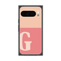 プレミアムスクエアケース［ オリジナル - initial two tone - G pink ］
