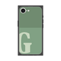 プレミアムスクエアケース［ オリジナル - initial two tone - G green ］
