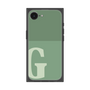 プレミアムスクエアケース［ オリジナル - initial two tone - G green ］