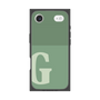 プレミアムスクエアケース［ オリジナル - initial two tone - G green ］