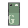 プレミアムスクエアケース［ オリジナル - initial two tone - G green ］