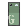 プレミアムスクエアケース［ オリジナル - initial two tone - G green ］