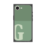 プレミアムスクエアケース［ オリジナル - initial two tone - G green ］