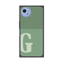 プレミアムスクエアケース［ オリジナル - initial two tone - G green ］