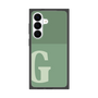 プレミアムスクエアケース［ オリジナル - initial two tone - G green ］