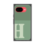 プレミアムスクエアケース［ オリジナル - initial two tone - H green ］