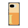 プレミアムスクエアケース［ オリジナル - initial two tone - I orange ］