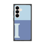 プレミアムスクエアケース［ オリジナル - initial two tone - I blue ］