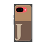 プレミアムスクエアケース［ オリジナル - initial two tone - J brown ］
