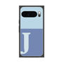 プレミアムスクエアケース［ オリジナル - initial two tone - J blue ］
