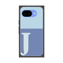 プレミアムスクエアケース［ オリジナル - initial two tone - J blue ］