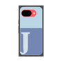 プレミアムスクエアケース［ オリジナル - initial two tone - J blue ］