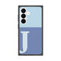 プレミアムスクエアケース［ オリジナル - initial two tone - J blue ］