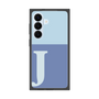 プレミアムスクエアケース［ オリジナル - initial two tone - J blue ］