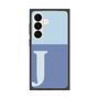 プレミアムスクエアケース［ オリジナル - initial two tone - J blue ］