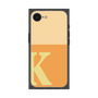 プレミアムスクエアケース［ オリジナル - initial two tone - K orange ］
