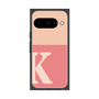 プレミアムスクエアケース［ オリジナル - initial two tone - K pink ］