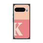 プレミアムスクエアケース［ オリジナル - initial two tone - K pink ］