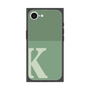 プレミアムスクエアケース［ オリジナル - initial two tone - K green ］