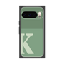 プレミアムスクエアケース［ オリジナル - initial two tone - K green ］