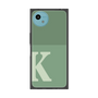プレミアムスクエアケース［ オリジナル - initial two tone - K green ］