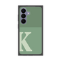 プレミアムスクエアケース［ オリジナル - initial two tone - K green ］
