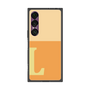 プレミアムスクエアケース［ オリジナル - initial two tone - L orange ］