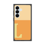 プレミアムスクエアケース［ オリジナル - initial two tone - L orange ］