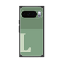 プレミアムスクエアケース［ オリジナル - initial two tone - L green ］