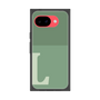 プレミアムスクエアケース［ オリジナル - initial two tone - L green ］