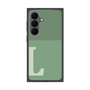 プレミアムスクエアケース［ オリジナル - initial two tone - L green ］