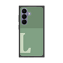 プレミアムスクエアケース［ オリジナル - initial two tone - L green ］