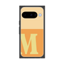 プレミアムスクエアケース［ オリジナル - initial two tone - M orange ］