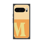 プレミアムスクエアケース［ オリジナル - initial two tone - M orange ］