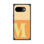 プレミアムスクエアケース［ オリジナル - initial two tone - M orange ］