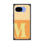 プレミアムスクエアケース［ オリジナル - initial two tone - M orange ］