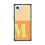 プレミアムスクエアケース［ オリジナル - initial two tone - M orange ］