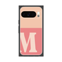 プレミアムスクエアケース［ オリジナル - initial two tone - M pink ］