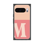 プレミアムスクエアケース［ オリジナル - initial two tone - M pink ］