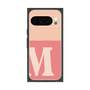 プレミアムスクエアケース［ オリジナル - initial two tone - M pink ］
