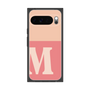 プレミアムスクエアケース［ オリジナル - initial two tone - M pink ］