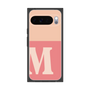プレミアムスクエアケース［ オリジナル - initial two tone - M pink ］