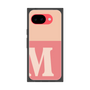 プレミアムスクエアケース［ オリジナル - initial two tone - M pink ］