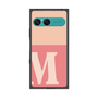 プレミアムスクエアケース［ オリジナル - initial two tone - M pink ］