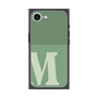 プレミアムスクエアケース［ オリジナル - initial two tone - M green ］
