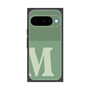 プレミアムスクエアケース［ オリジナル - initial two tone - M green ］