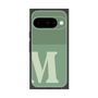 プレミアムスクエアケース［ オリジナル - initial two tone - M green ］