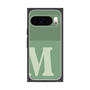 プレミアムスクエアケース［ オリジナル - initial two tone - M green ］